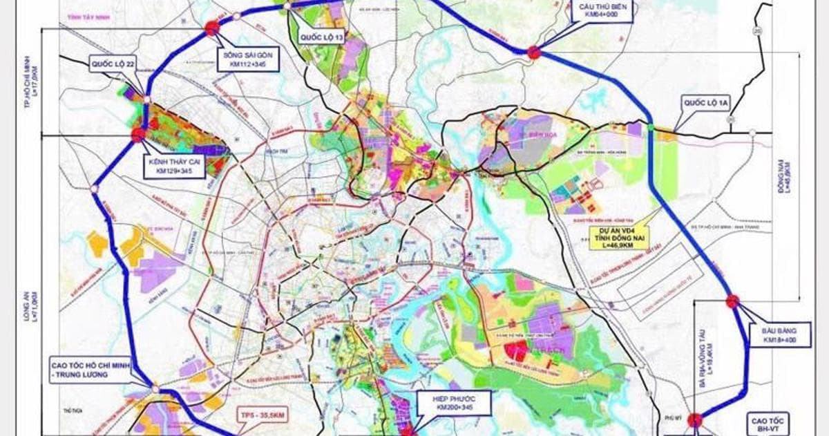 Phấn đấu hoàn thành Vành đai 4 TP.HCM vào cuối 2028