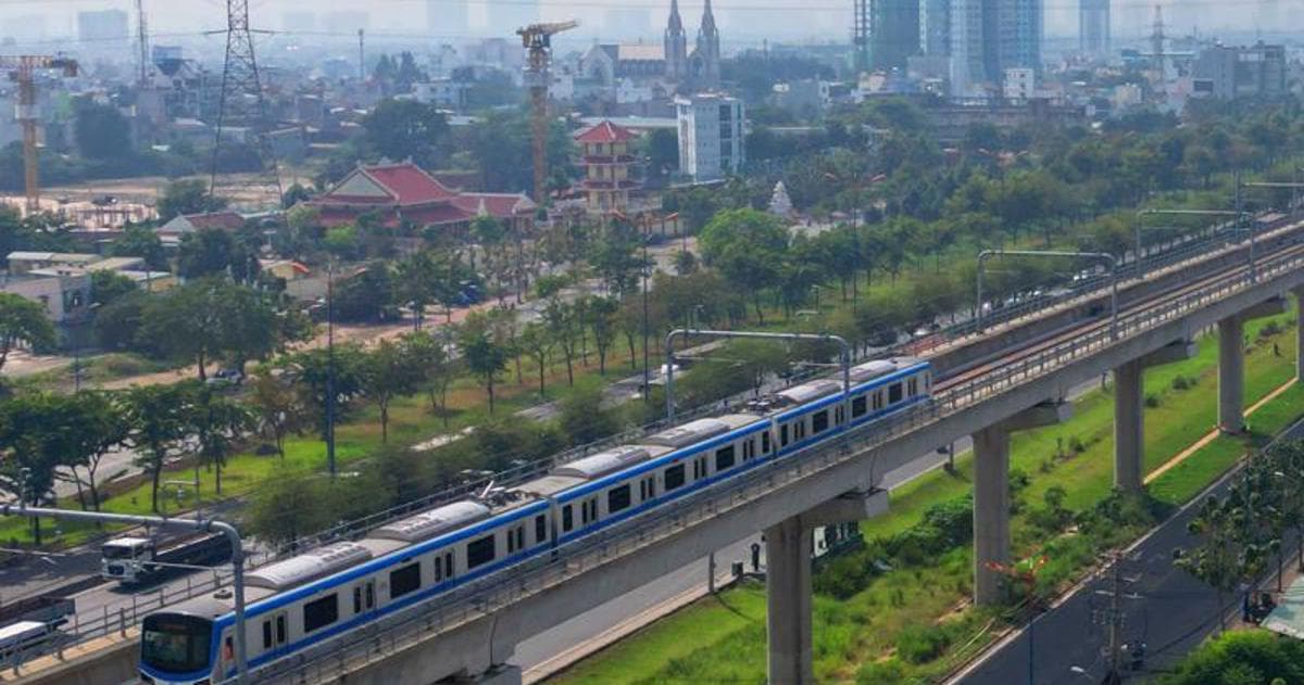 Sau sáp nhập, TP.HCM dự kiến kéo dài tuyến đường sắt đô thị nhằm tạo động lực liên kết